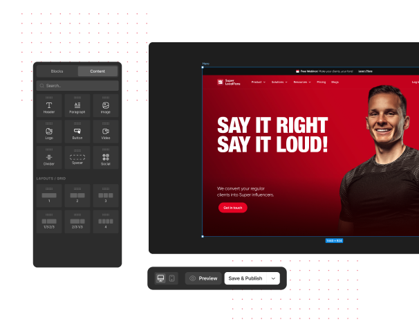 AI-Powered Website Builder