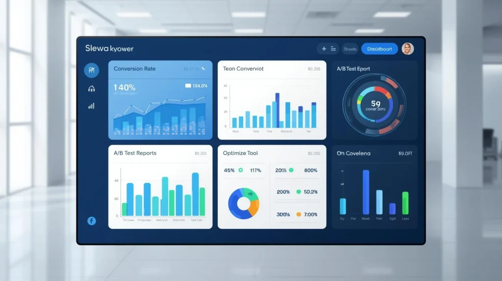 Dashboard of top conversion optimization tools 2025”