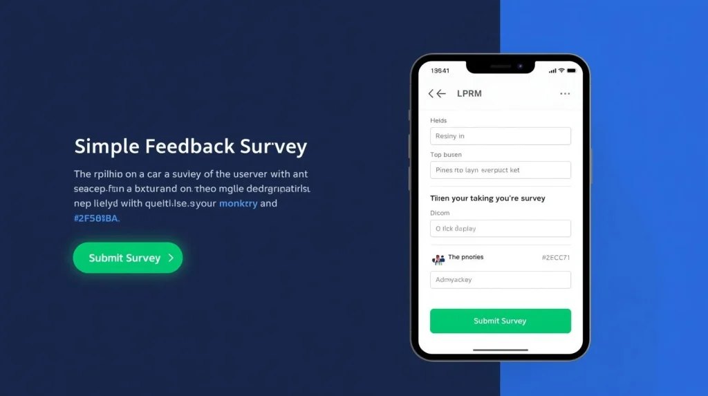 Mobile-Friendly Customer Feedback Survey