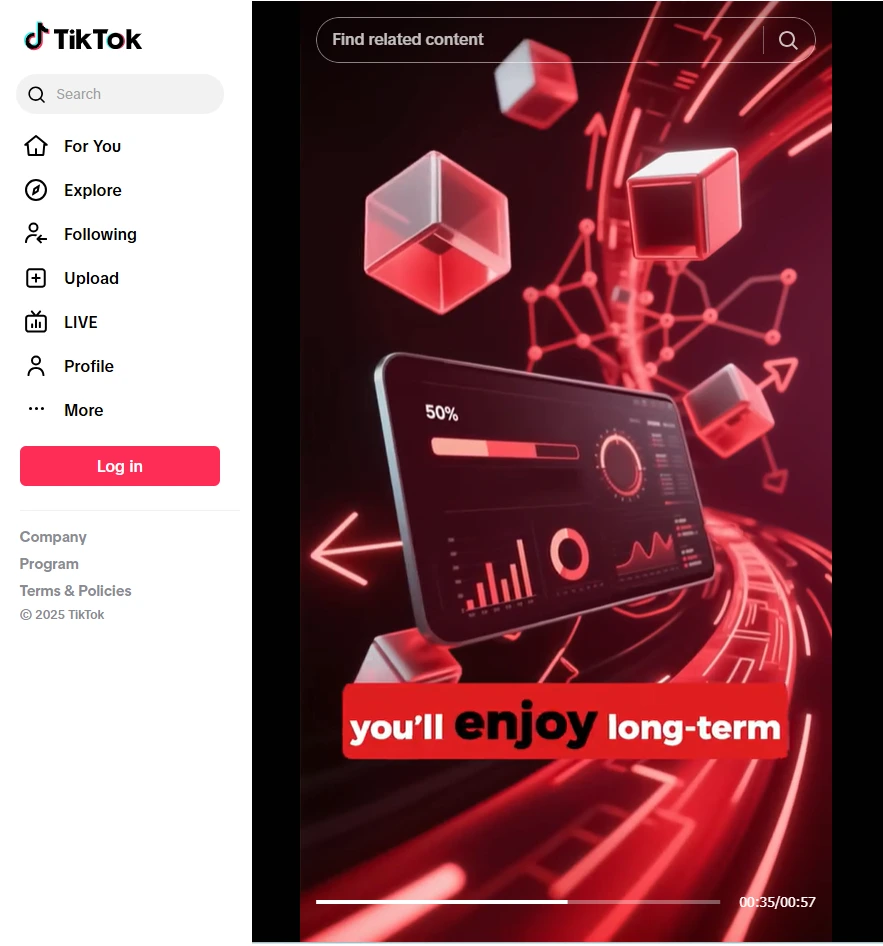 Small business filming a short video with social media reactions indicating engagement and virality.