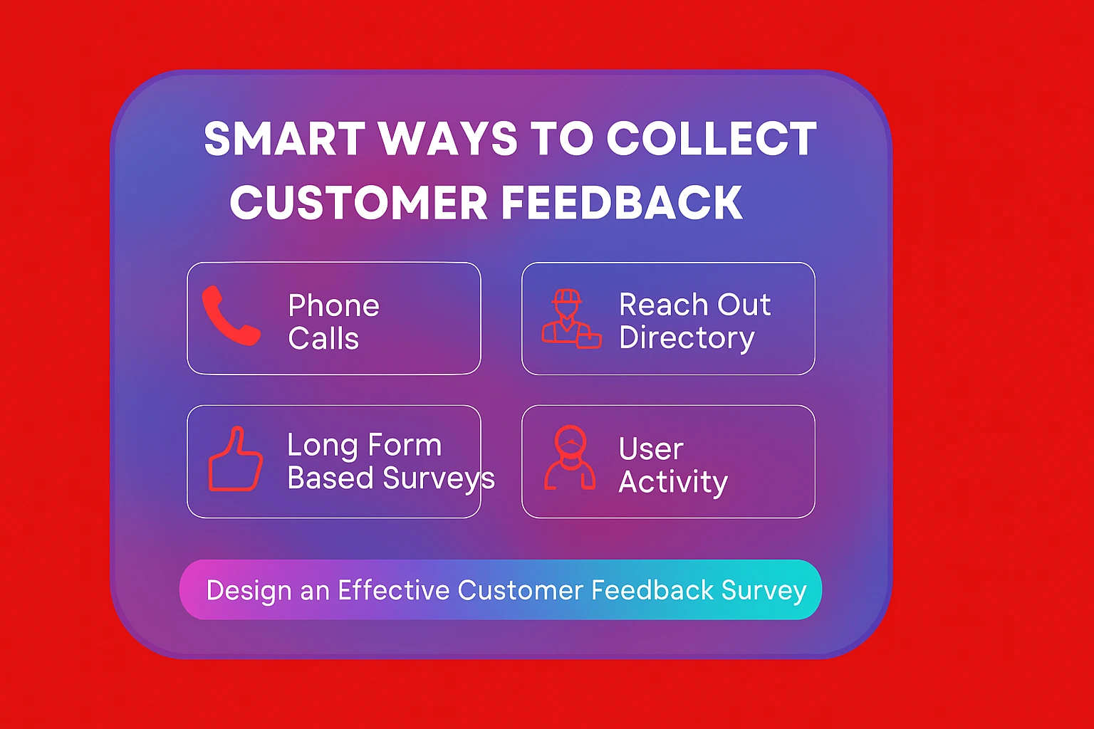 smart ways to collect feedback